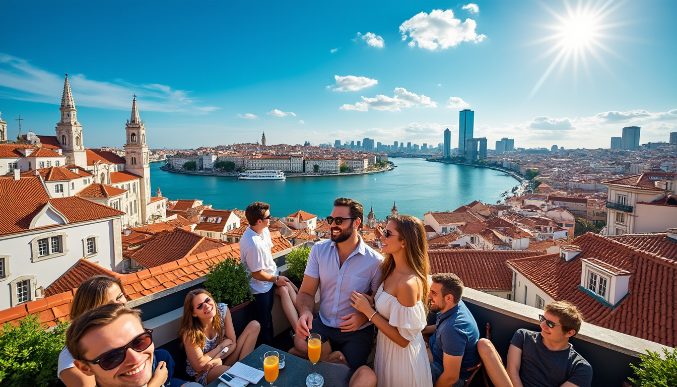 découvrez les meilleurs rooftops et bars avec une vue imprenable à lisbonne. profitez d'une expérience inoubliable en sirotant vos boissons préférées tout en admirant les magnifiques panoramas de cette ville envoûtante.
